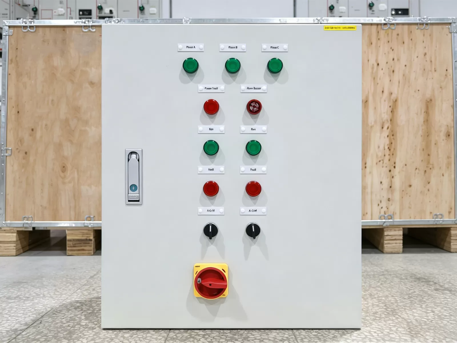 Compact Wall-Mounted Control Box